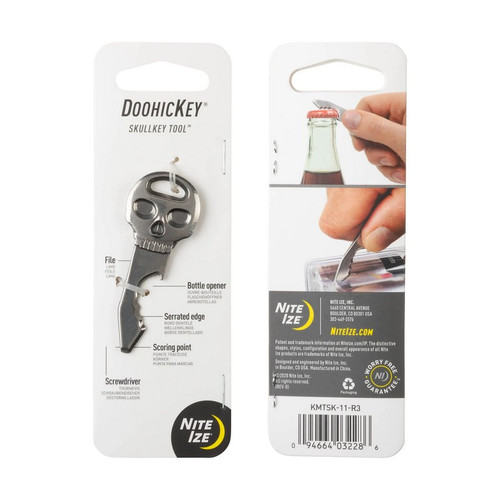 Nite Ize KMTSK-11-R3 DoohicKey® SkullKey™ Key Tool
