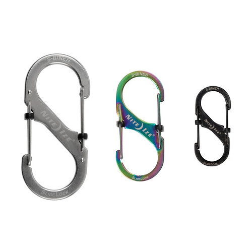 Nite Ize S-Biner® SlideLock® Stainless Steel Nite Ize S-Biner® SlideLock® Stainless Steel