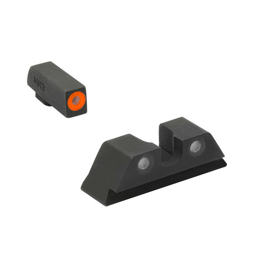 Meprolight HYPER-BRIGHT™ Extremely Bright Tritium Night Sights for Taurus G3C w/ OEM Steel Sights