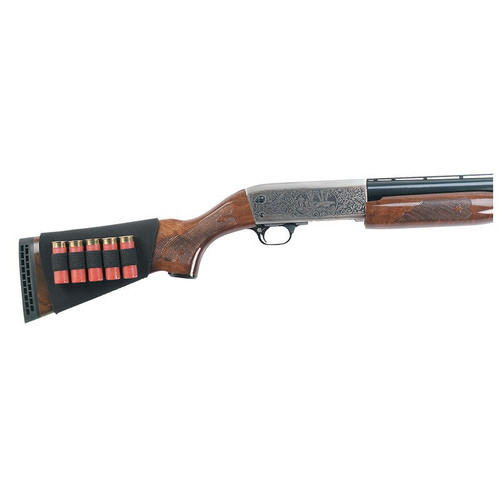 Uncle Mike's 8849-3 Neoprene Buttstock Shotgun Shell Holder, 5 Loops