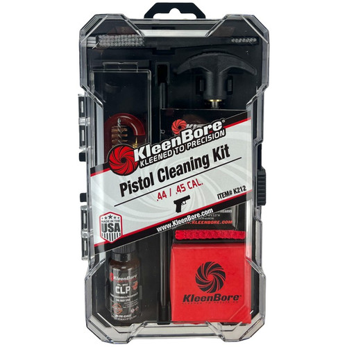 KleenBore K212 Handgun Classic Cleaning Kit for .44/.45 Cal