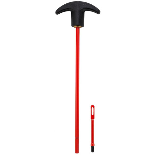 KleenBore SAF302 SAF-T-CLAD™ Red Handgun One Piece Rod 6.5″ Rod for .22 - .45 Cal