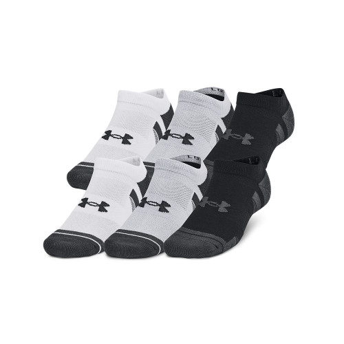 Under Armour 1386243 Unisex UA Performance Tech No Show Socks (6-Pack)