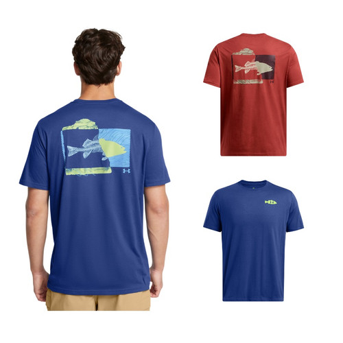 Under Armour 1383584 Men's UA Marlin Logo T-Shirt