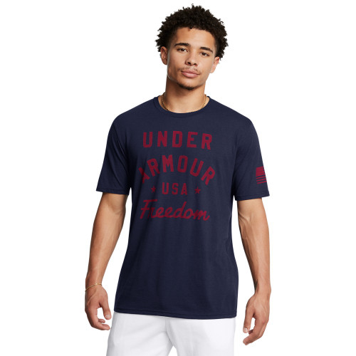 Under Armour 1386735 Men's UA Freedom Vintage USA Logo T-Shirt