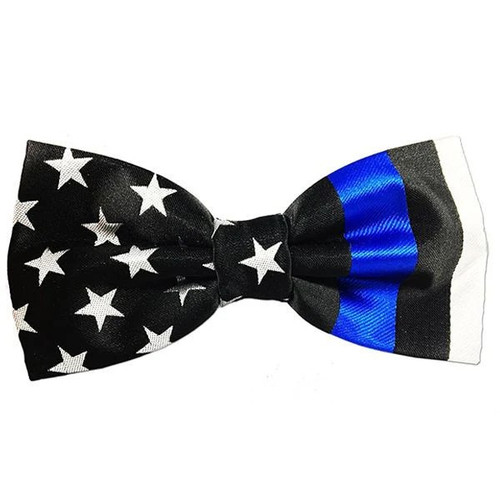 Thin Blue Line TBL-AM-BOWTIE American Flag Bow Tie