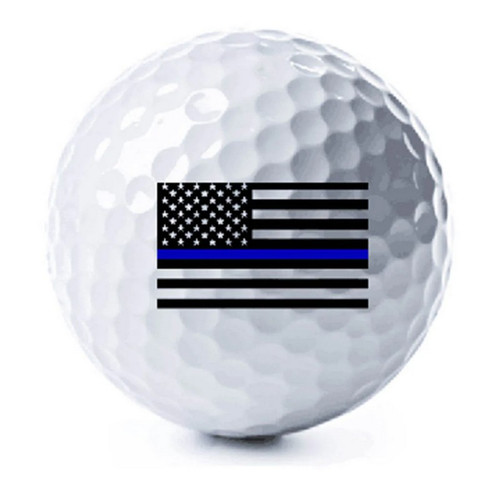 Thin Blue Line TBL-AM-GB American Flag Golf Balls, 3-Pack