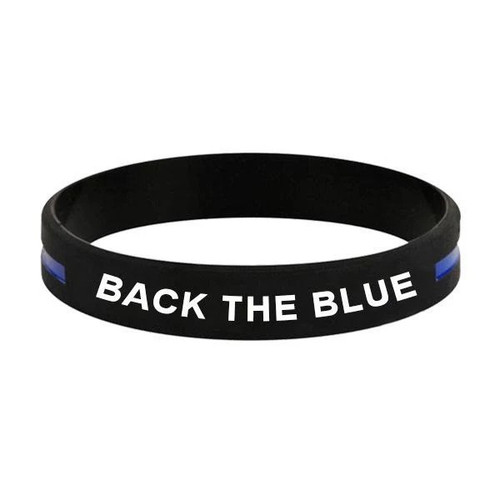 Thin Blue Line "Back The Blue" Bracelet