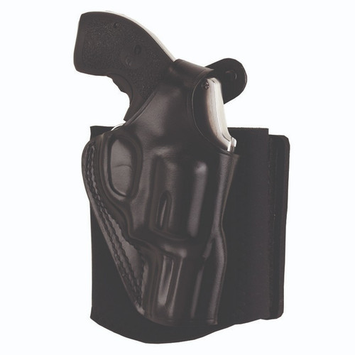 Galco Ankle Glove (Ankle Holster) for Smith & Wesson J Frame (2" BBL) (Thumb Break Strap)