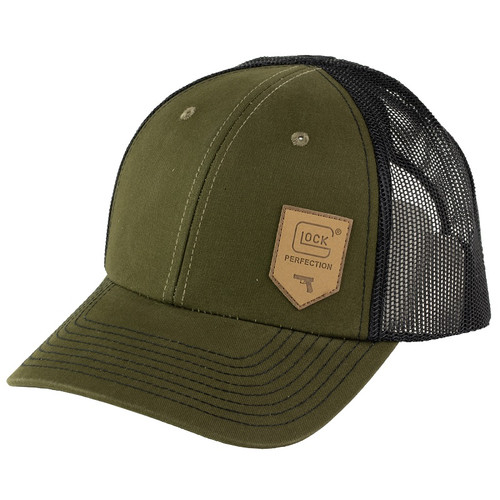 Glock AP95883 Chino Mesh Shield Patch Snapback Hat Glock AP95883 Chino Mesh Shield Patch Snapback Hat