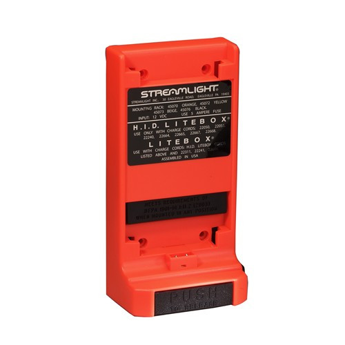 Streamlight 45070 Standard System Mounting Rack, Orange - LiteBox/FireBox/HID LiteBox