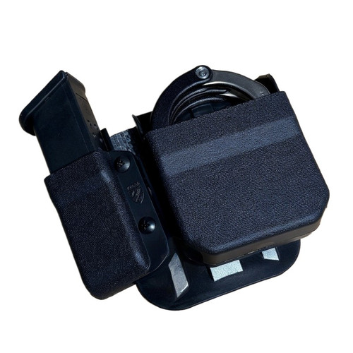 Zero9 Holsters 6002 Admin Style Combo Kit for ASP V2 Handcuff/Single Pistol Magazine, Black