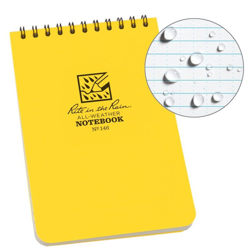 Rite in the Rain All-Weather Top Spiral Notebook (4'' x 6'')