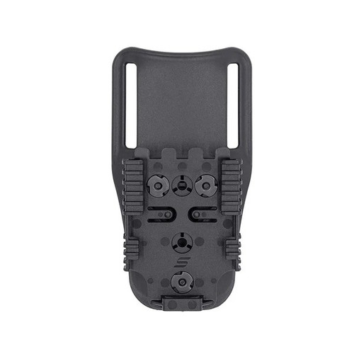 Safariland 6070CUBL2-2-MS22 Cantable Universal Belt Loop with QLS 22 Receiver Plate, Mid-Ride, 2.25"