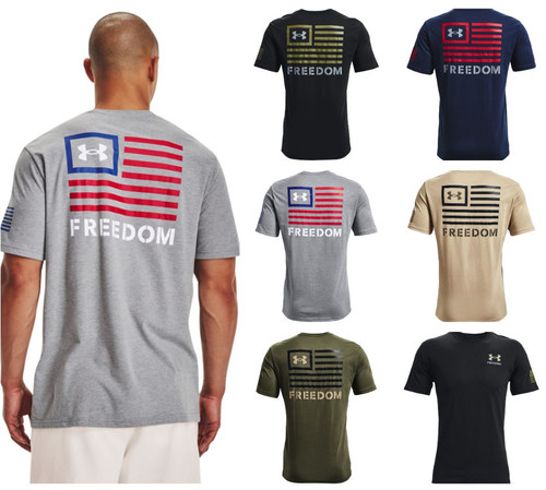 Under Armour 1370818 Men's UA Freedom Banner T-Shirt