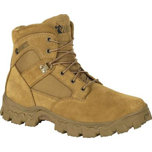 Rocky RKD0061 Alpha Force 6" Duty Boots, Coyote Brown