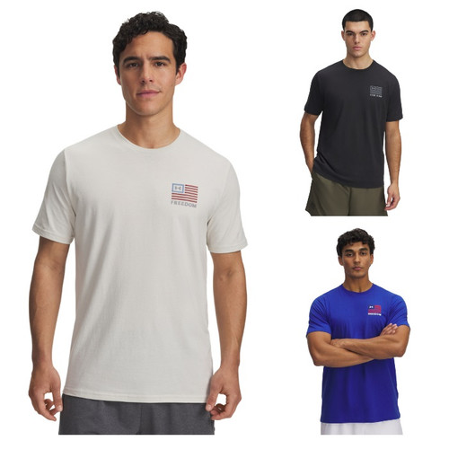 Under Armour 6001862 Men's UA Freedom Left Chest T-Shirt