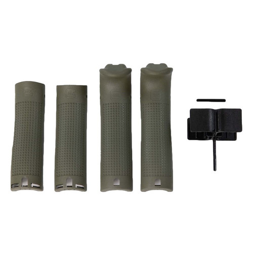 Glock 39841 OEM Modular Backstrap Beavertail Kit for 17 22 31 35 37 Gen 4 & 5, Battlefield Green
