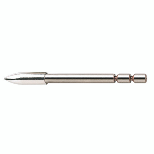 Easton 916619 4 Millimeter ML Stainless Steel Points #3, 90-110 Grain, Silver, 12 Pack