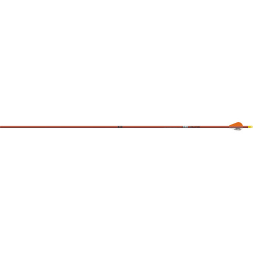 Easton 530472 5mm FMJ Arrows, 2 Inches Bully Vanes, 250 Spine, Orange, 6 Pack