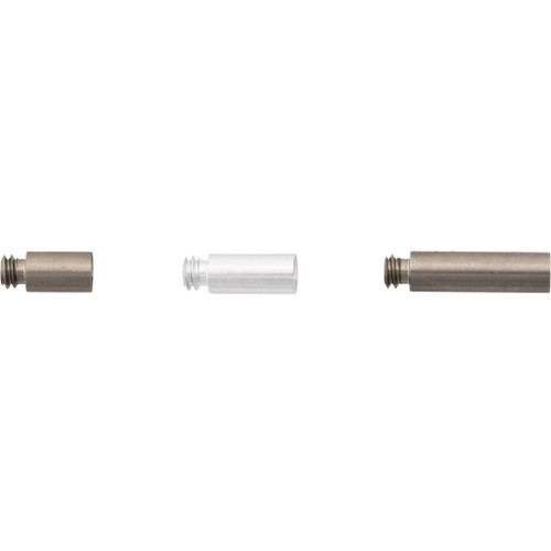 Easton 730763 Adjustable Point System Weight Module 50 Grain, Silver, 12 Pack