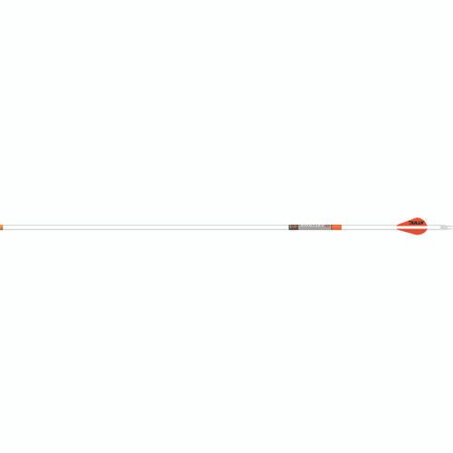 Easton 329870 6.5 Whiteout Arrows, 2 Inches Bully Vanes, 500 Spine, White, 6 Pack