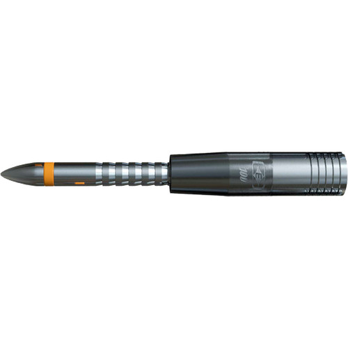 Easton 901420 4mm Match Grade Titanium/Stainless Half Outs, 100 Grain, Black, Size#4, 6 Pack