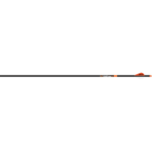 Easton 029032 6.5 Bowhunter Arrows, 2 Inches Bully Vanes, 400 Spine, Black, 6 Pack