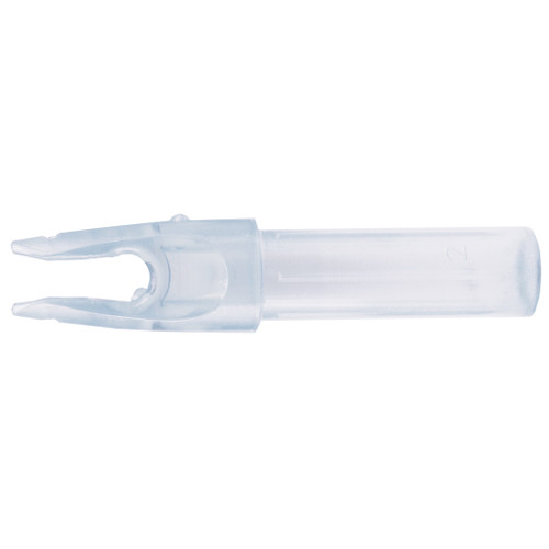 Carbon Express 50263 LaunchPad Nocks .244, Clear, 12 Pack