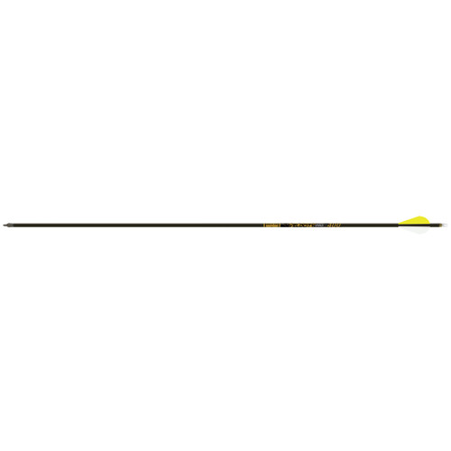 Gold Tip VELPRO300A26 Velocity Pro Arrow 300 Raptor Vanes Black, 6 Pack