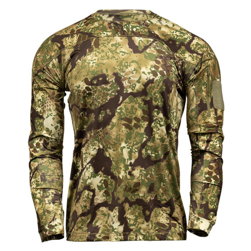 Kryptek Valhalla Long Sleeve Crew Shirt, Obskura Transitional Camo