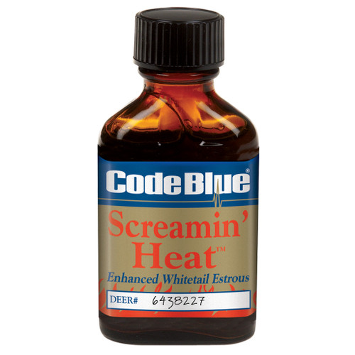 Code Blue OA1226 Screamin Heat Enhanced Estrous, 1 Ounce, Blue