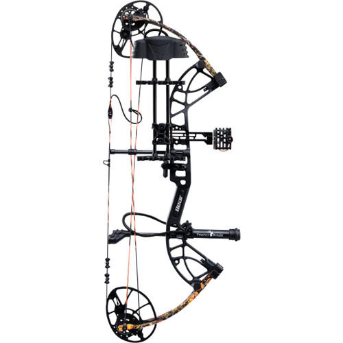 Bear AV54A21037L Cruzer G4 RTH Compound Bow Package, 14-30 Inches, 10-70 lbs, Black/Wildfire, Left Hand