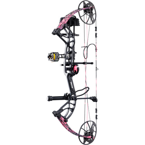 Bear AV54A21057R Cruzer G4 RTH Compound Bow Package, 14-30 Inches, 10-70 lbs, Black/Muddy, Right Hand
