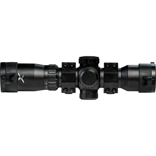 Bear ACB23SCS Variable Speed Crossbow Scope, 1.5-5x, Advanced 4-Line Reticle, Black