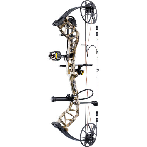 Bear AV54A230B7R Legit MAXX RTH Compound Bow Package, 14-30 Inches, 10-70 lbs, Mossy Oak Bottomlands/Black, Right Hand