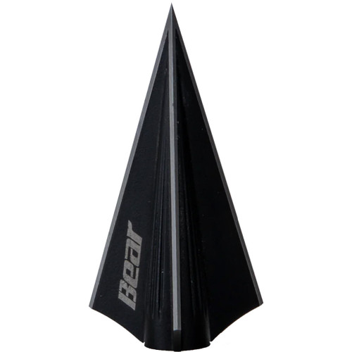 Bear ABH1753B 3-Blade Razor Head VWS Broadhead Kit, 150-250 Grain, Black, 3 Pack