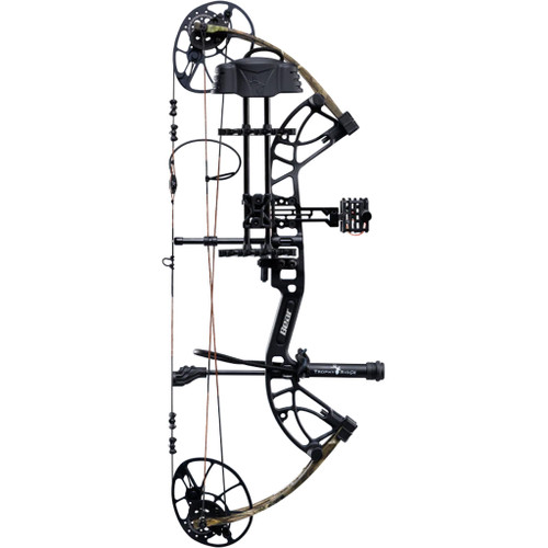 Bear AV54A210R7L Cruzer G4 RTH Compound Bow Package, 14-30 Inches, 10-70 lbs, Black/Mossy Oak Roots, Left Hand