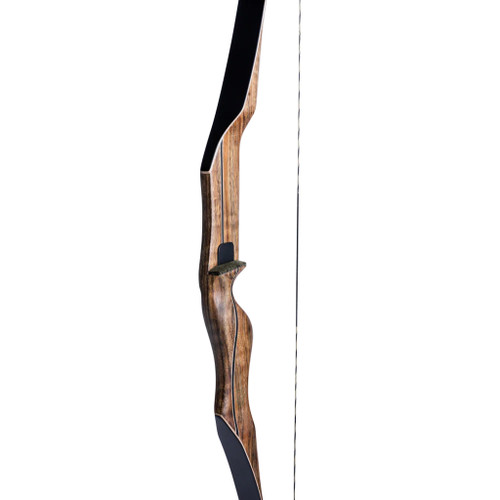 Bear ASK2564140 Super Kodiak Recurve Bow, 64 Inches, 40 lbs, Shedua Wood, Black, Right Hand
