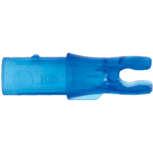 Bohning 401033EB Smooth Release Insert Nock for Target Archers, Electric Blue, 12 Pack