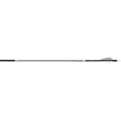 Carbon Express CX05683 Maxima Red Stone Gray Arrows 350, Red, 6 Pack