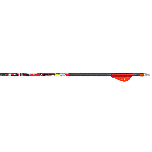 Carbon Express 51147 D-Stroyer MX Hunter Arrows 400 2 Inches, Vanes, Black, 6 Pack
