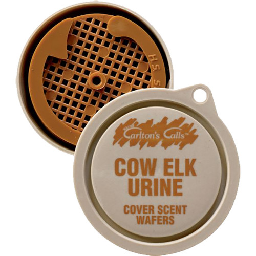 Hunters Specialties HS-WCC-70450 Scent Wafer Cow Elk Urine, Clear
