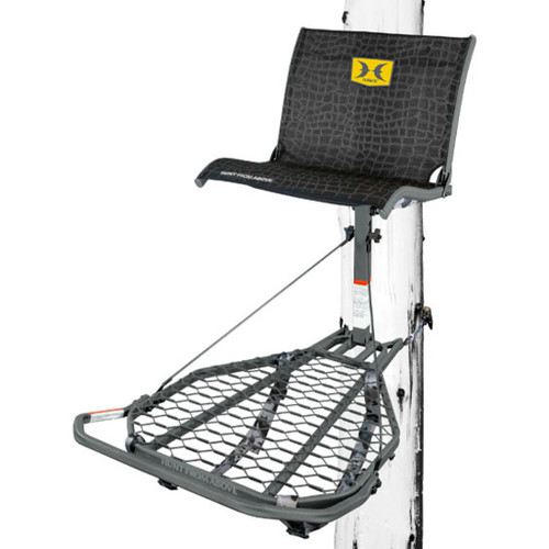 Hawk Treestands HWK-HF2031 Kickback LVL Hang On Stand, Black