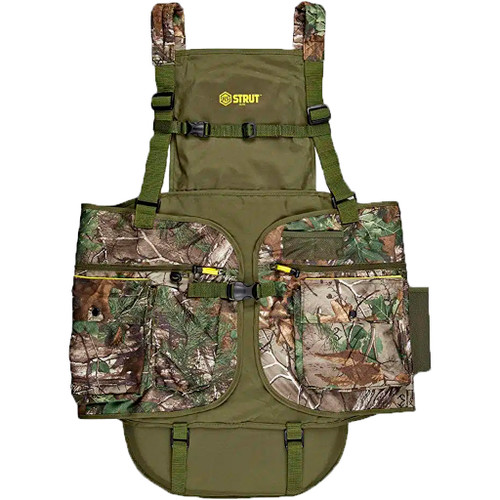 Hunters Specialties HS-STR-100172-1 Turkey Vest, Large/X-Large, Mossy Oak Obsession Camo