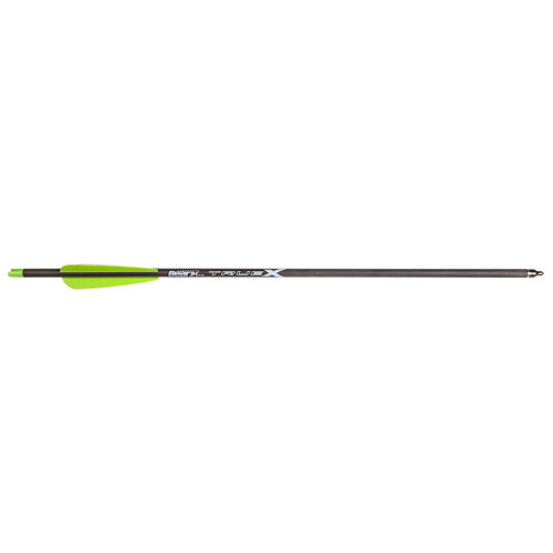 Bear ACBK23 TrueX Max Crossbow Bolts, 20 Inches, Black, 6 Pack