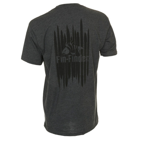 Fin-Finder The Barb Tee, Grey