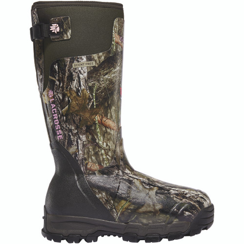LaCrosse Women's Alphaburly Pro Boot, Mossy Oak Country Camo, 1600g