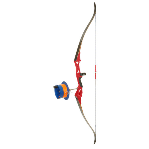 Fin-Finder Bank Runner Recurve Package with Sidewinder Reel, Right Hand