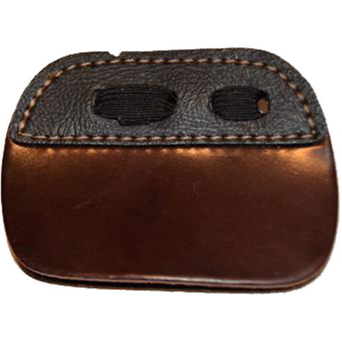 Bateman Stayput 3 Finger Under Cordovan Tab, Suede Back, Brown, Right Hand